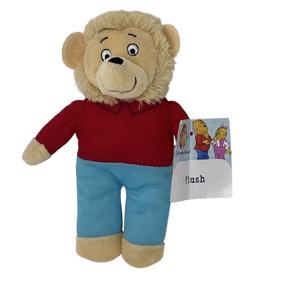Berenstain Bears Brother Bear Plush 8 Inch Stuffed Animal Greenbrier 2023‎ NWT